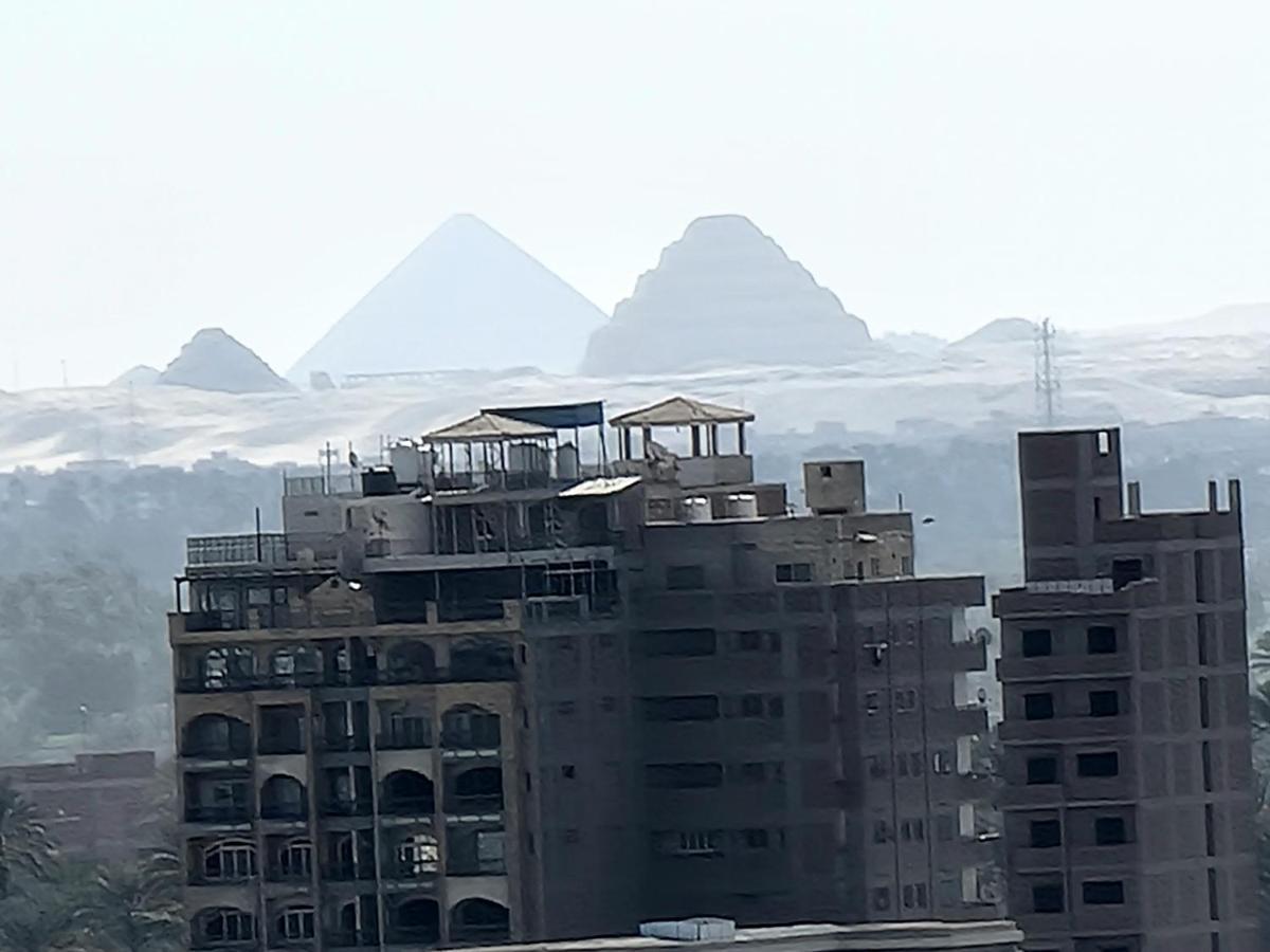 Amazing Nile View And Pyramids Apartment Kairó Kültér fotó